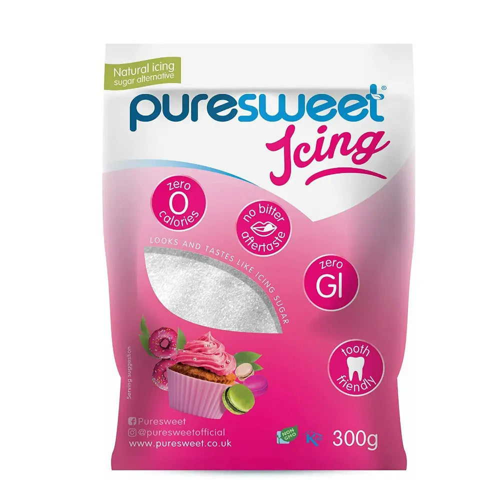 Puresweet Icing Sugar Substitute Sweetener 300g - Sweet Victory Products Ltd