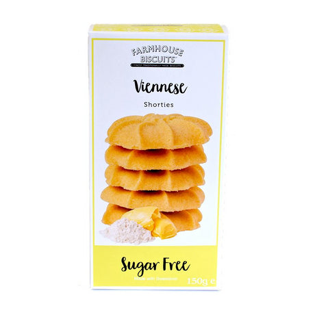 Sugar Free Farmhous Viennese Biscuits 150g - Sweet Victory Products Ltd