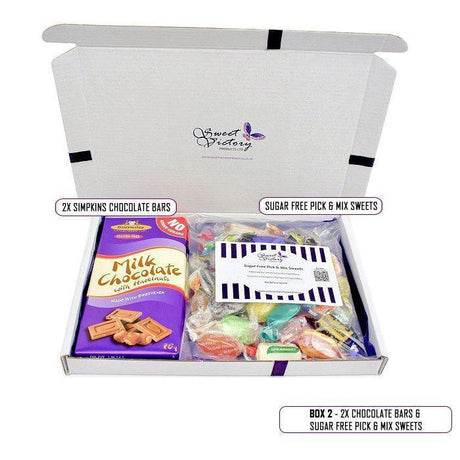 Sugar Free Sweets and Chocolate Selection Gift Box - Sweet Victory Products Ltd