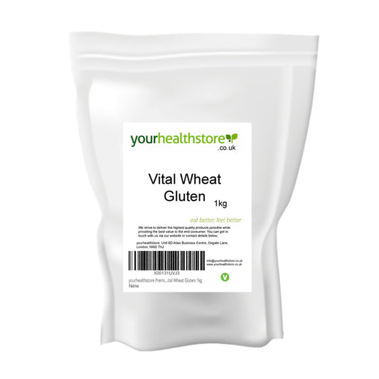 Your Health Store Vital Wheat Gluten Flour 1kg BBE:03/23 - Sweet Victory Products Ltd